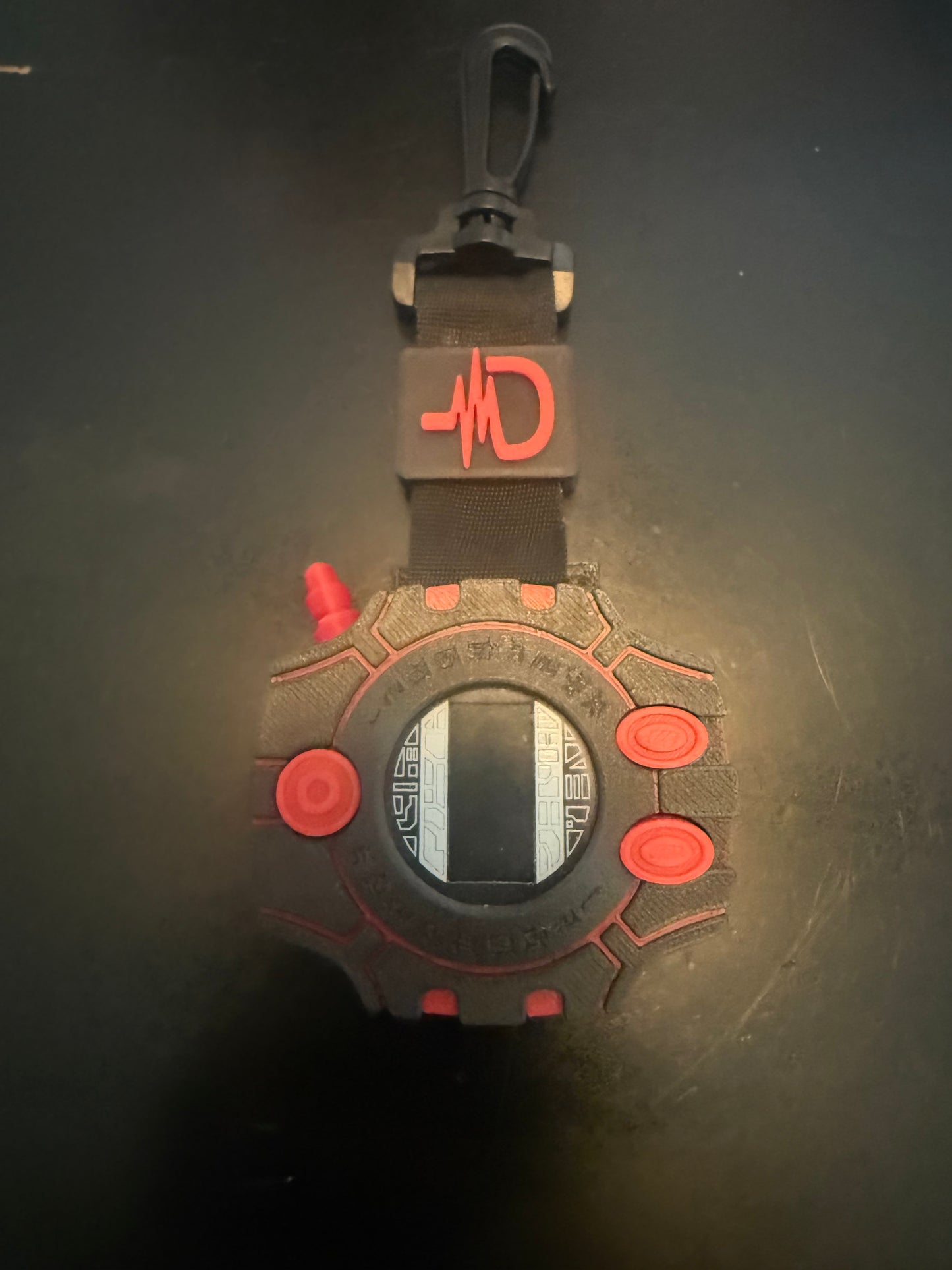 DigiClip – Digivice Belt Clip Adapter Red Logo